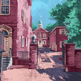 carpenters hall Philly by Bekim M