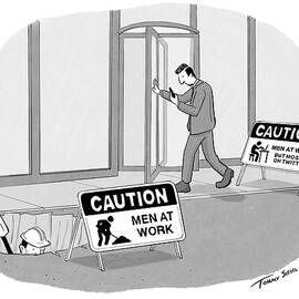 Caution Men at Work by Tommy Siegel