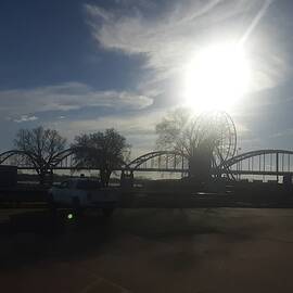 Centenial Bridge And Flying Saucer 