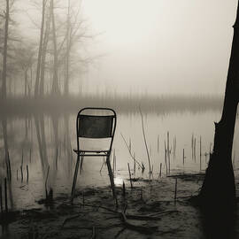 Chair at Edge of Swamp by YoPedro