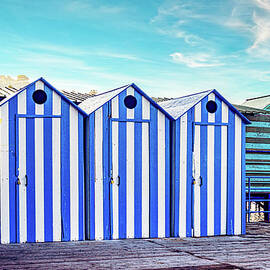 Changing Huts, Capri, Italy by Robert Niemeier