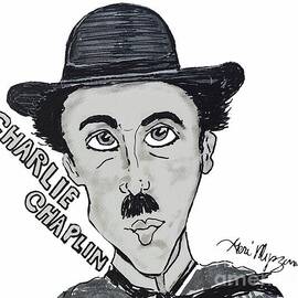 Charlie Chaplin Silent film 1920s by Geraldine Myszenski