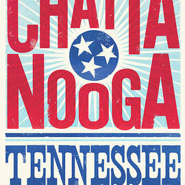 Chattanooga Poster - Tennessee by Jim Zahniser