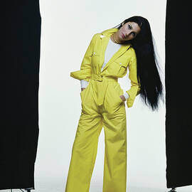 Cher in Ralph Lauren Jumpsuit by Chris von Wangenheim
