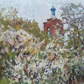 Cherry blossoms by Juliya Zhukova