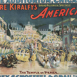 Chicago, 1893, The Auditorium by Worlds Fair Posters