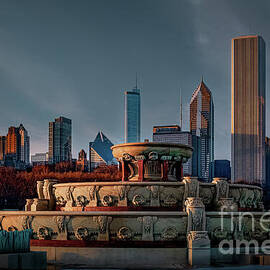 Chicago Grant Park - Buckingham Fountain - Iconic Landmark - Fine Wall Art