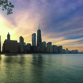 Chicago Skyline From Lake Michigan