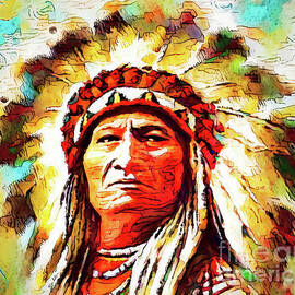 Chief Sitting Bull by Tina LeCour