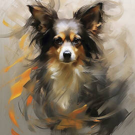 Chihuahua Dog in the wind 002 - Yacobsen Derosana by Yacobsen Derosana