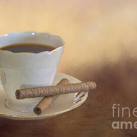 Chocolate Wafers and Coffee by Elisabeth Lucas