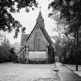 Christ Episcopal Church Napoleonville - BW by Scott Pellegrin