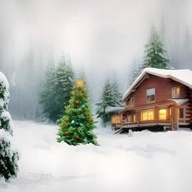 Christmas at the Cabin by Lois Churchward