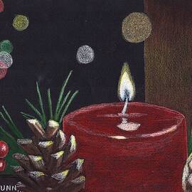 Christmas Candle by Katrina Gunn