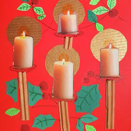 Christmas candles by Carolina Prieto Moreno