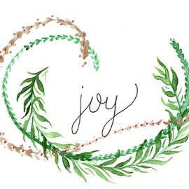 Christmas Card Joy II by Katrina Nixon