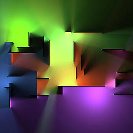 Chromatic Geometry 8 by Scott Norris