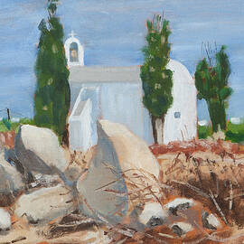 Church on Naxos by Anthony Van Gelder
