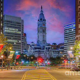 City Hall Center City  by David Zanzinger