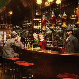 City - London, England - The British Pub 1893 by Mike Savad