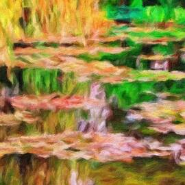 Claude Monet's Water Garden, Giverny, France. by Joe Vella
