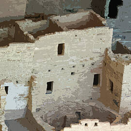 Cliff Palace, Mesa Verde National Park, CO, USA, in Cutout by Derrick Neill