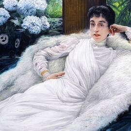 Clotilde Briatte, Comtesse Pillet-Will by James Tissot