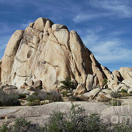 Clouds and rocks at Joshua tree by Ruth Jolly