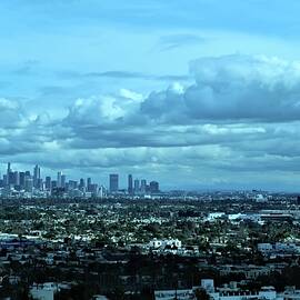 Cloudy Los Angeles by Beverly M Collins