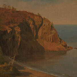 Coast of Grand Manan Island, Canada 1851 by Frederic Edwin Church