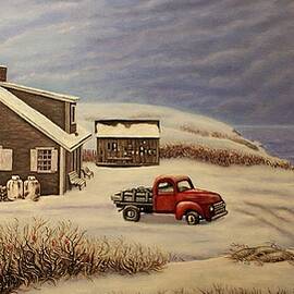 Coastal Maine Winter by Nathan Katz