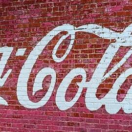 Coca-Cola Mural by Ally White