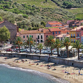 Collioure Southern France Color  by Chuck Kuhn