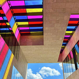 Color Play - Reflections at the Ritter Museum Waldenbuch by Matthias Hauser