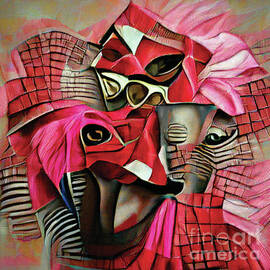 Colorful African Art by Oreoluwa Babafemi