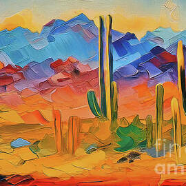 Colorful Desert V6 by Marty's Royal Art