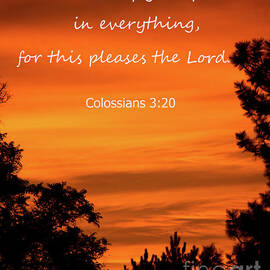 Colossians 3 Verse 20 by Robert Bales