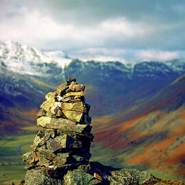 Colourful Cairn on Side Pike by Brian Shaw