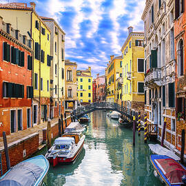 Colourful Venice by John Wright