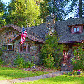 Cottage Inn At Mount Shasta by Glenn McCarthy Art and Photography