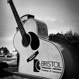 Country Music Guitar Statue at Bristol TN-VA 2 by Shelia Hunt