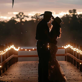 Cowboy And Cowgirl Dance by Athena Mckinzie