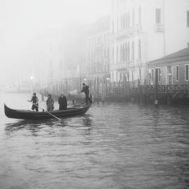 Crossing Grand Canal, Venice by Eugene Nikiforov