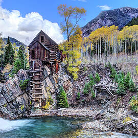 Crystal Mill Autumn by JC Findley
