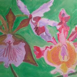 Cuban Orchids by Marine B Rosemary