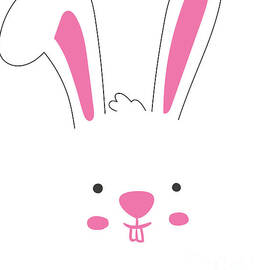 Cute Easter Bunny Face by Flippin Sweet Gear