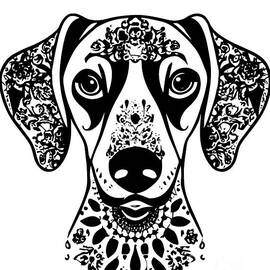 Dachshund Henna Art by Flippin Sweet Gear