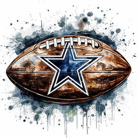 Dallas Cowboys Football 2 by Athena Mckinzie