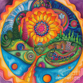 Daloria - Summer Mandala 1 by Sabantha