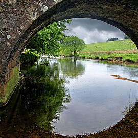 Dartmoor Through The Bridge by Gill Billington